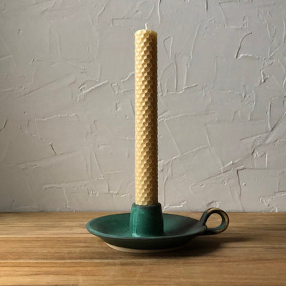 Natural Honeycomb Beeswax Taper Candles